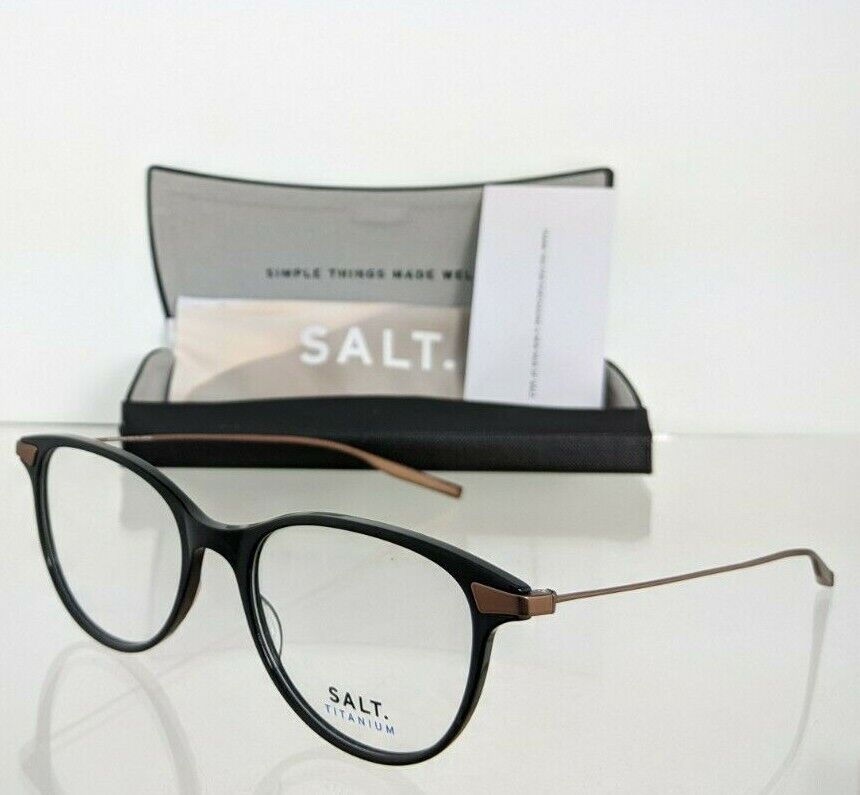 Brand New Authentic SALT Eyeglasses Anela BK Black 50mm Frame