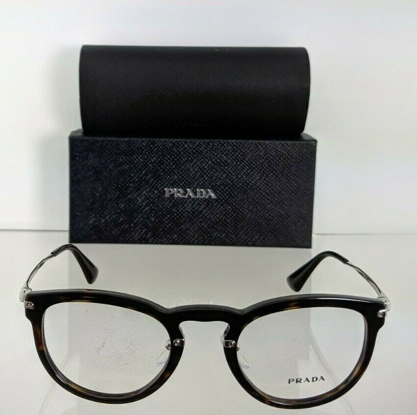 Brand New Authentic Prada Eyeglasses VPR 2AV 2AU - 1O1 Tortoise Frame VPR02V