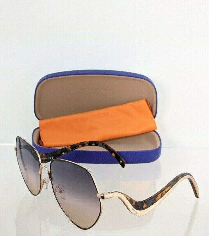 Brand New Authentic Emilio Pucci Sunglasses EP 119 28C EP119 59mm