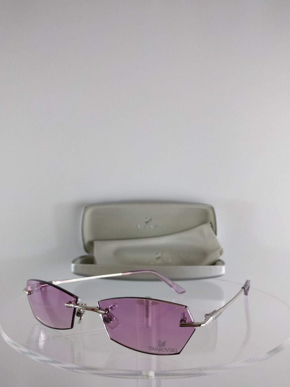 Brand New Authentic Swarovski Sunglasses AIR SW 5015 16A Violet Frame