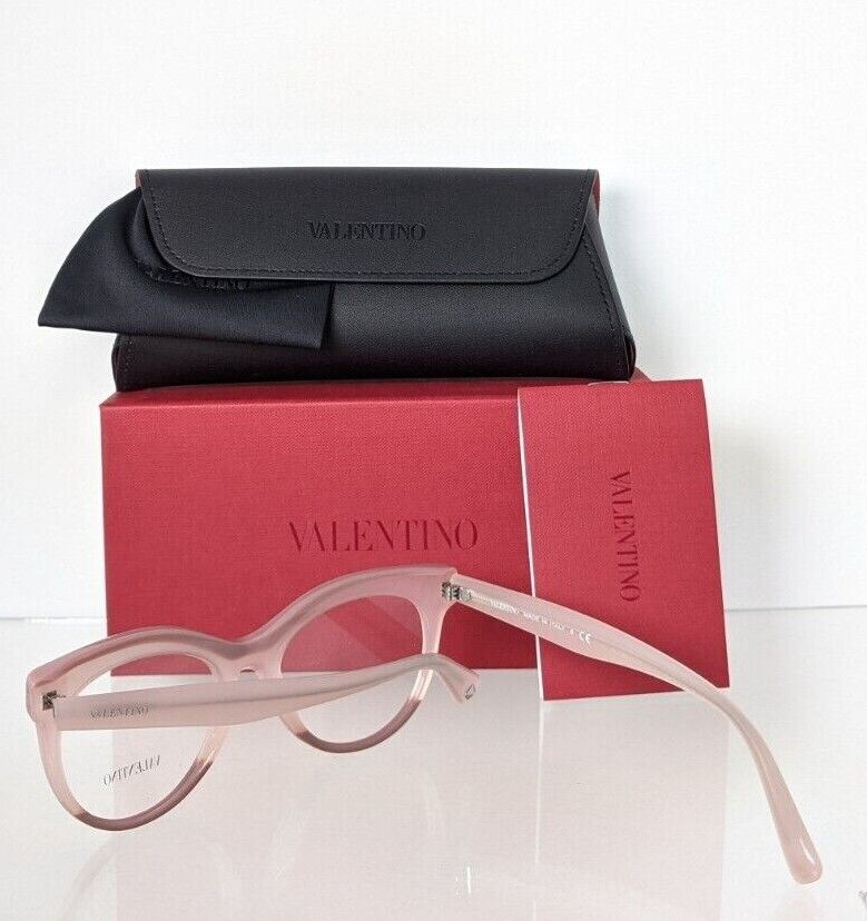 Brand New Authentic Valentino Eyeglasses VA 3022 5093 52mm Pink Frame