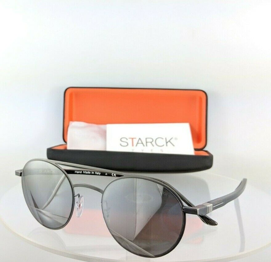 Brand New Authentic Starck Eyes Mikli Sunglasses SH 4003 0001/6G 3N 49mm Frame