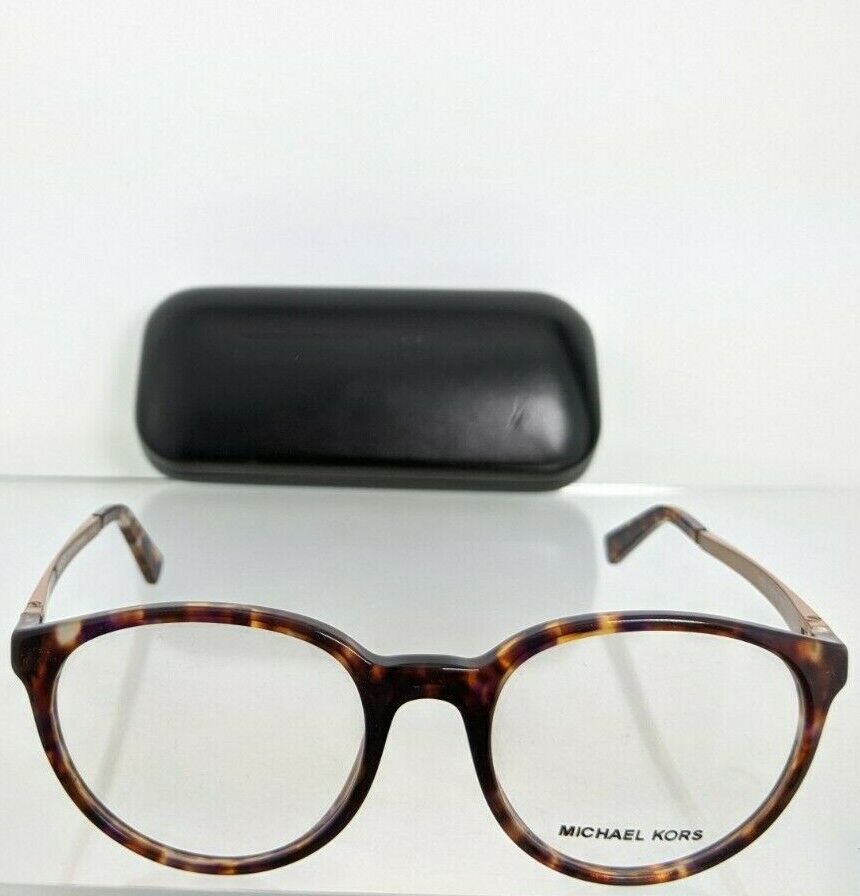 Brand New Authentic Michael Kors Eyeglasses 3032 50mm Tortoise Rose Gold Frame