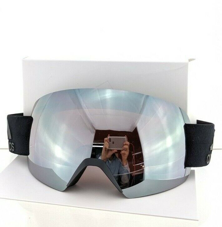 Brand New Authentic Adidas Ski Sport Goggles AD85/75 9000 00/00 Black Matte