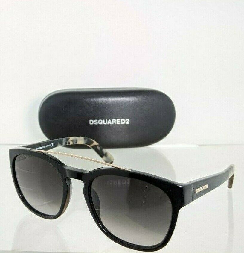 Brand New Authentic DSQUARED2 HARRY DQ 164 01B Black Frame 54mm