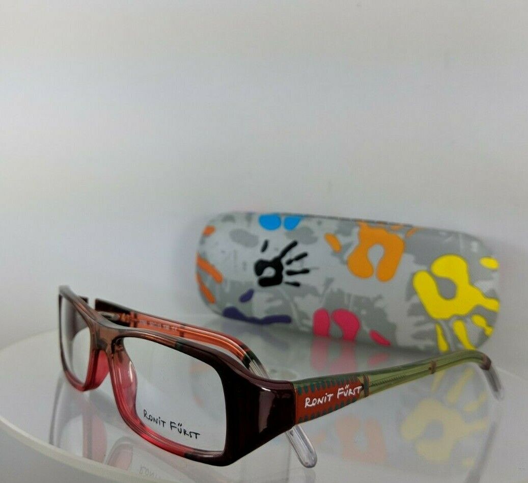 Brand New Authentic Ronit Furst Rf 3765 43 Hand Painted Eyeglasses 52Mm Frame