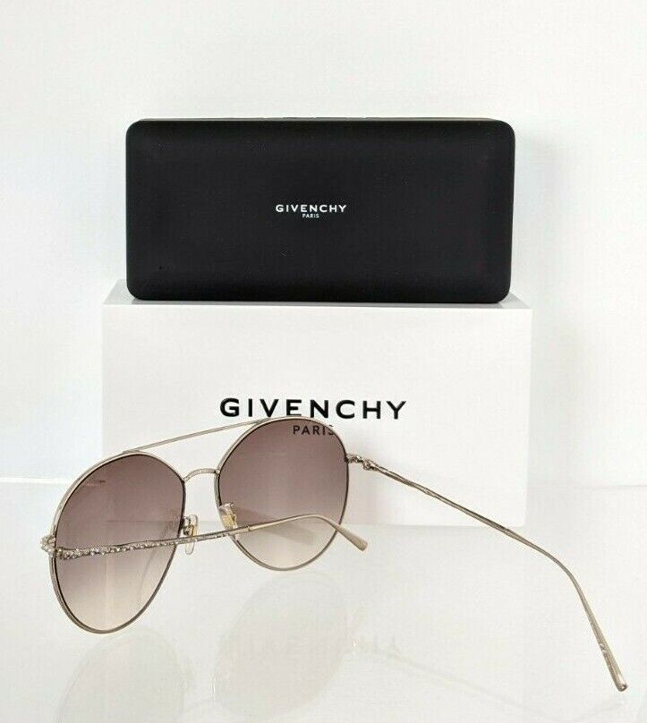 Brand New Authentic GIVENCHY GV 7170/S Sunglasses J5GHA 7170 Gold Frame
