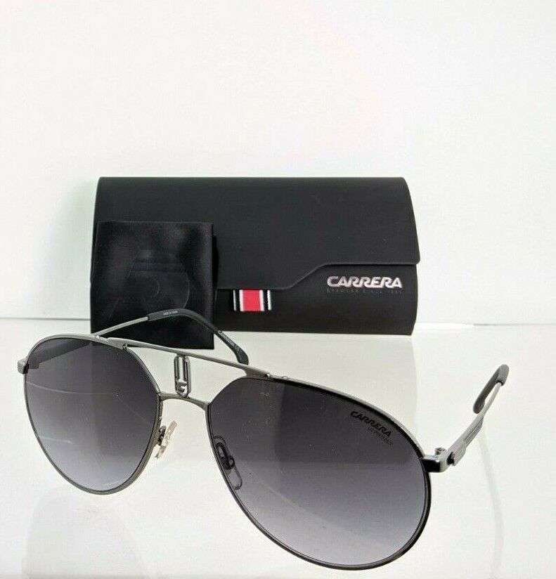 Brand New Authentic Carrera Sunglasses 1025/S Gunmetal 1025 KJ19O 59mm Frame