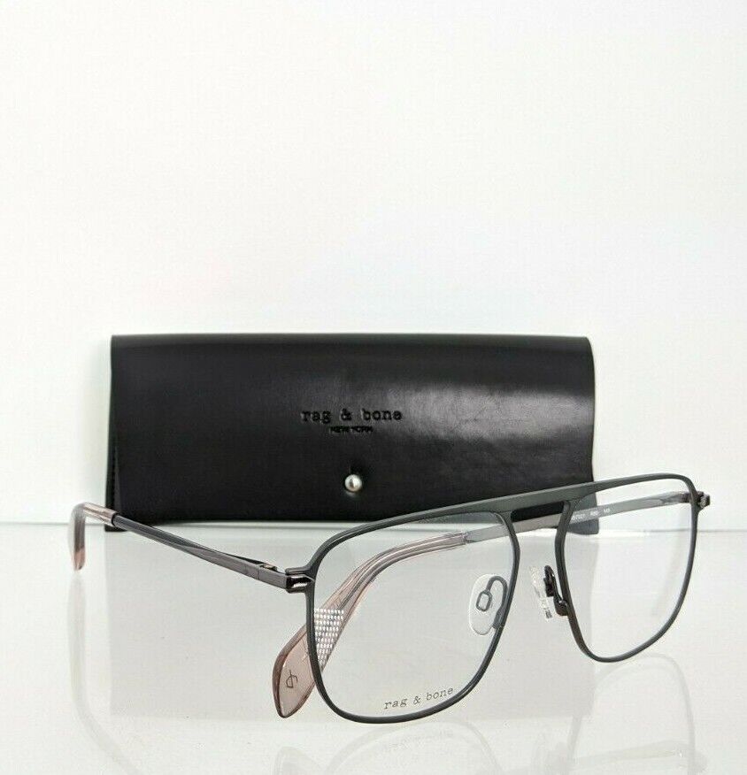 Brand New Authentic RAG & BONE Eyeglasses RNB 7021 R80 56mm Frame