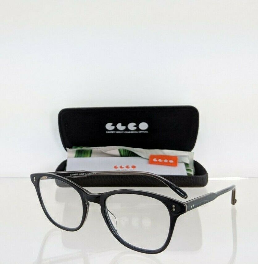 Brand New Authentic Garrett Leight Eyeglasses VIENNA OST Black 48mm Frame