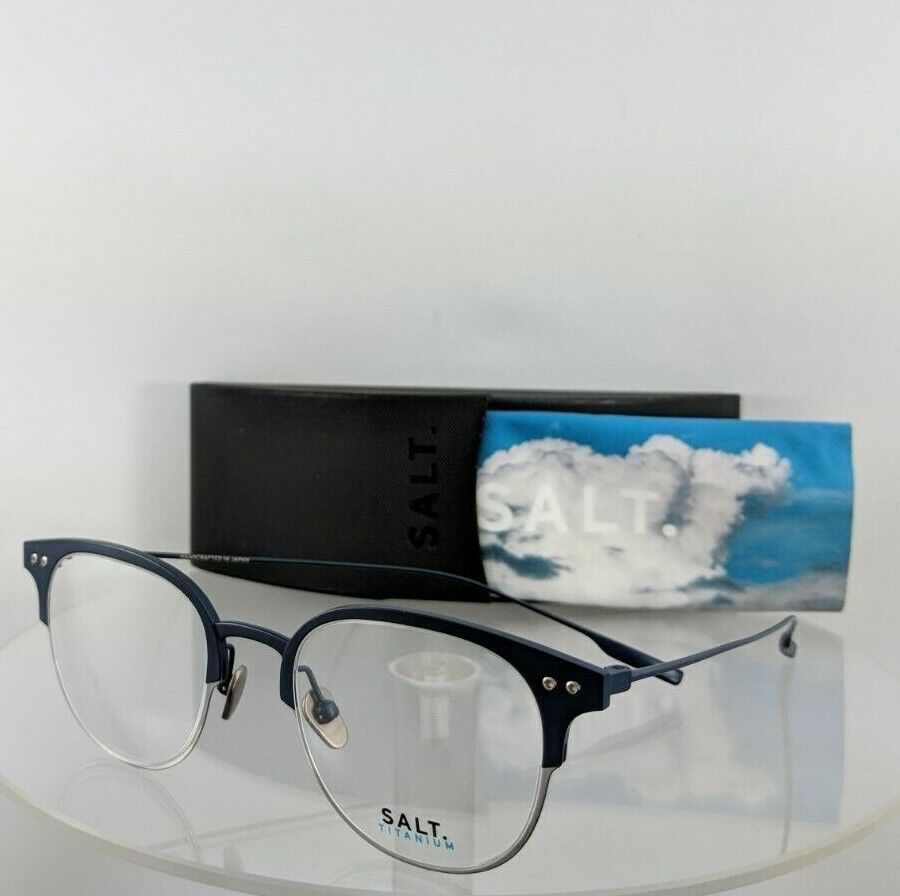 Brand New Authentic Salt Eyeglasses Hooper Ab/Temp Titanium Hand Made Frame 48Mm