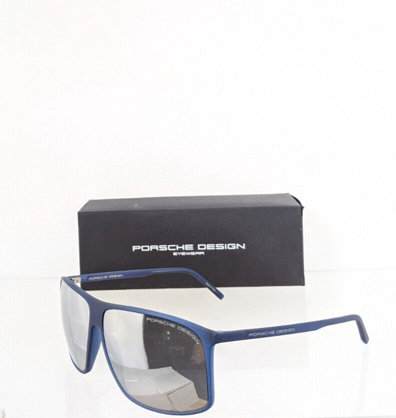 Brand New Authentic Porsche Design Sunglasses P 8594 D Navy P' 8594