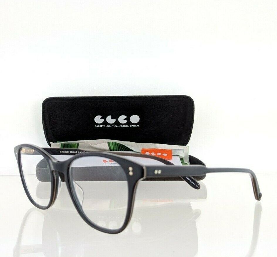 Brand New Authentic Garrett Leight Eyeglasses VIENNA OST Black 48mm Frame