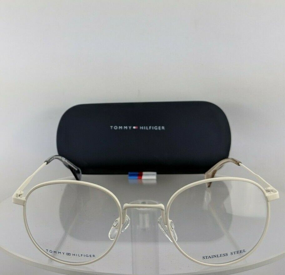 Brand New Authentic Tommy Hilfiger Eyeglasses Th 1309 U1Y 49Mm Whiteframe