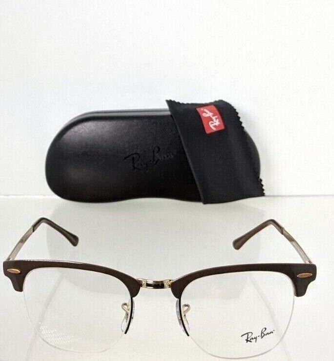 Brand New Authentic Ray Ban Eyeglasses RB 3716 3116 50mm RB 3716-V-M Beige Silv