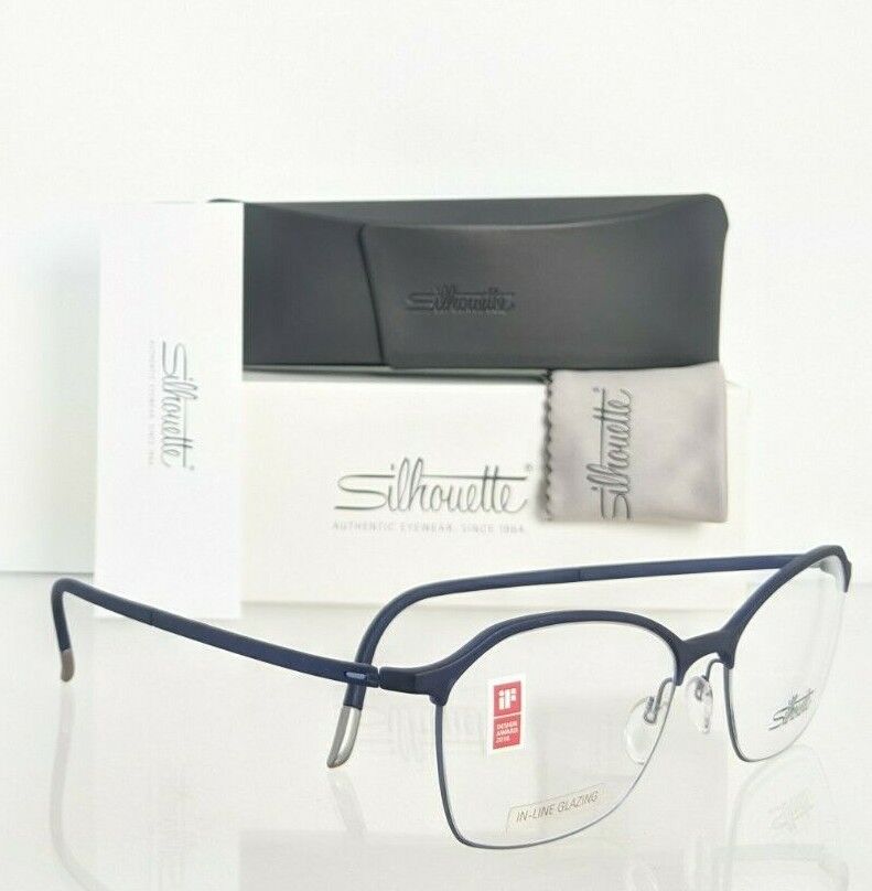 Brand New Authentic Silhouette Eyeglasses SPX 1581 75 4540 Titanium Frame 53mm