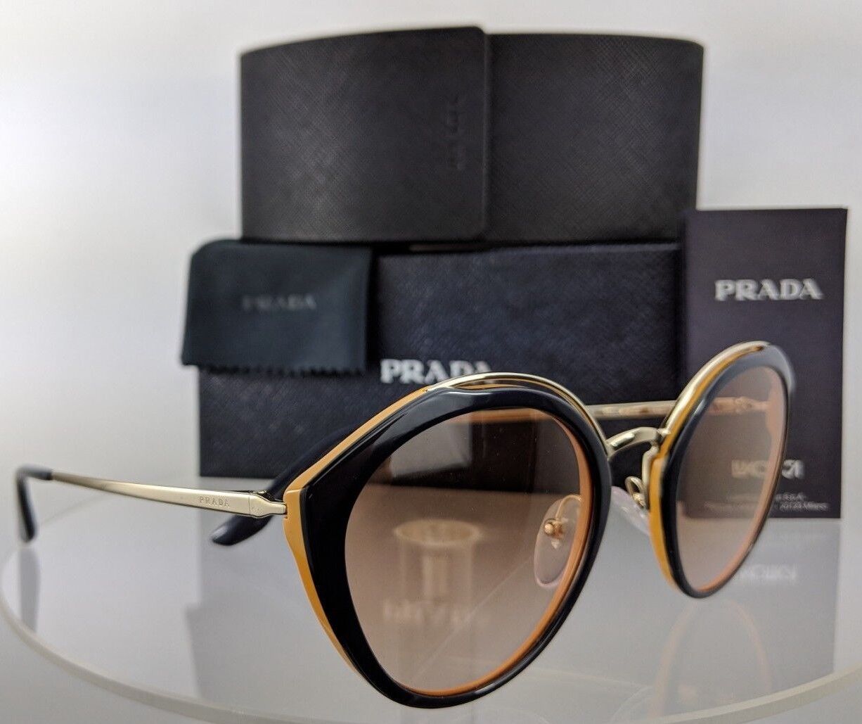 Brand New Authentic Prada Sunglasses SPR 18U Sunglasses WU0-232 Frame 18U