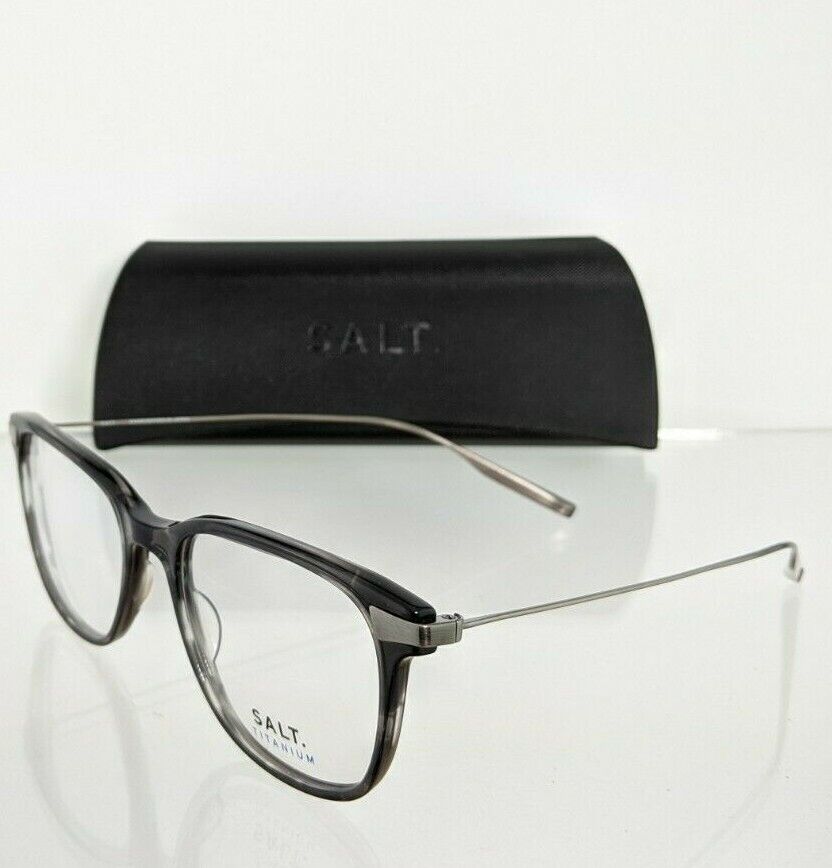 Brand New Authentic SALT Eyeglasses KRAMER CG Silver Gray 51mm Frame