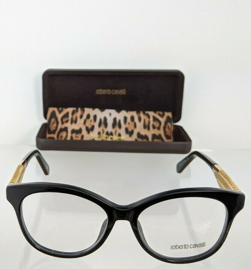 Brand New Authentic Roberto Cavalli Eyeglasses RC 5090 001 52mm Black Frame