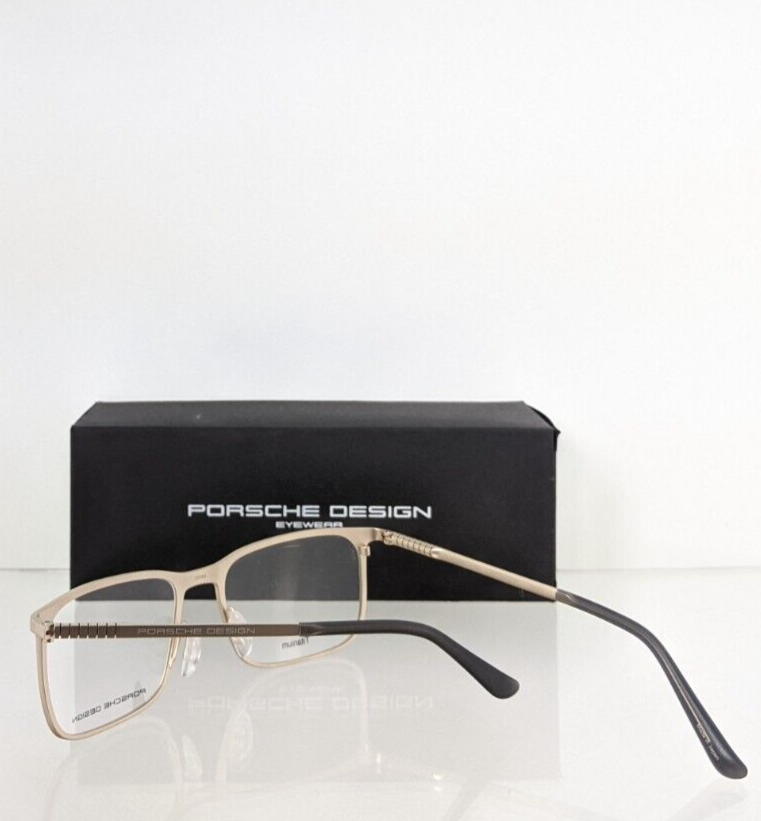 New Authentic Porsche Design P 8294 B Eyeglasses Titanium P'8294 Matte Gold