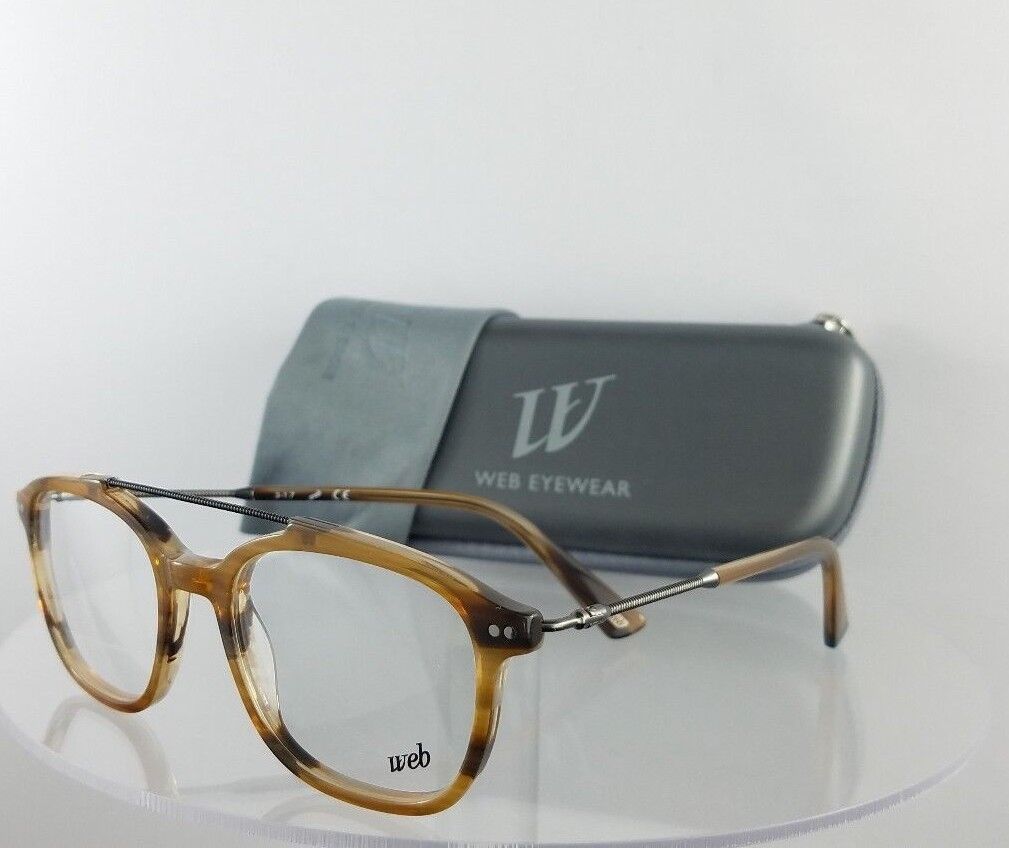 Brand New Authentic Web Eyeglasses WE 5219 Col. 047 Brown 51mm