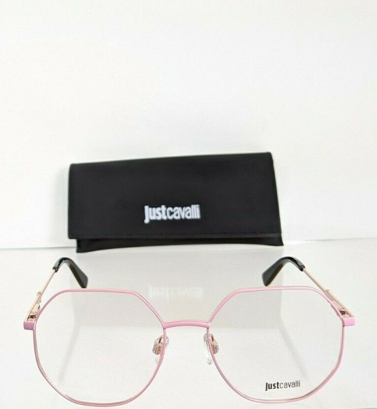 Brand New Authentic Just Cavalli Eyeglasses JC 0901 073 Pink Frame JC901