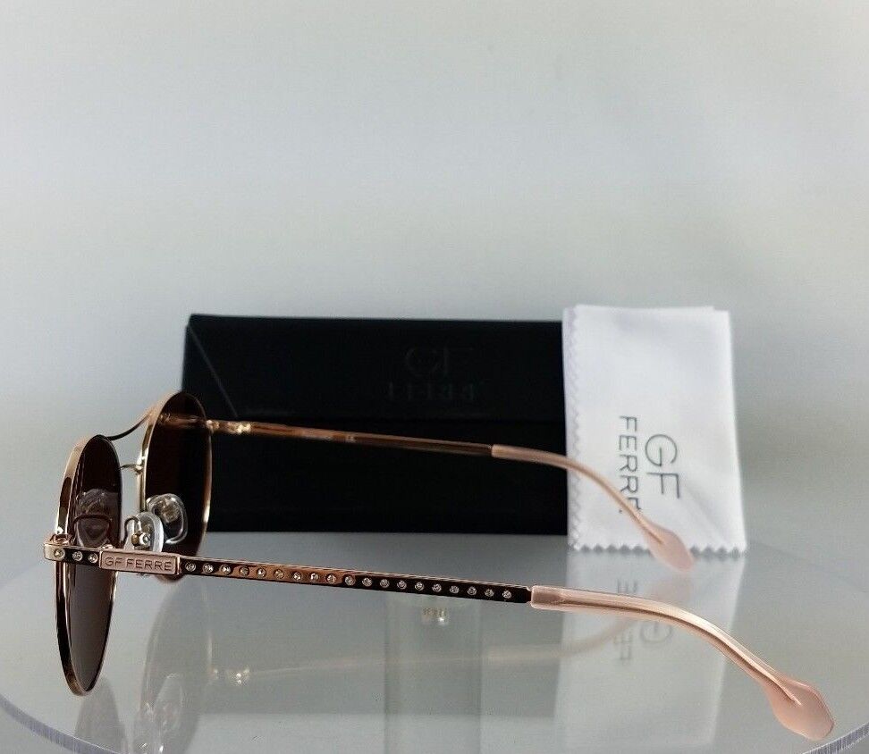 Brand New Authentic GF FERRE Sunglasses GFF 1138 003 Rose Gold 53mm Frame