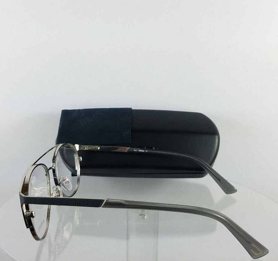 Brand New Authentic Brand New Diesel Eyeglasses DL 5259 Col. 016 Silver Grey