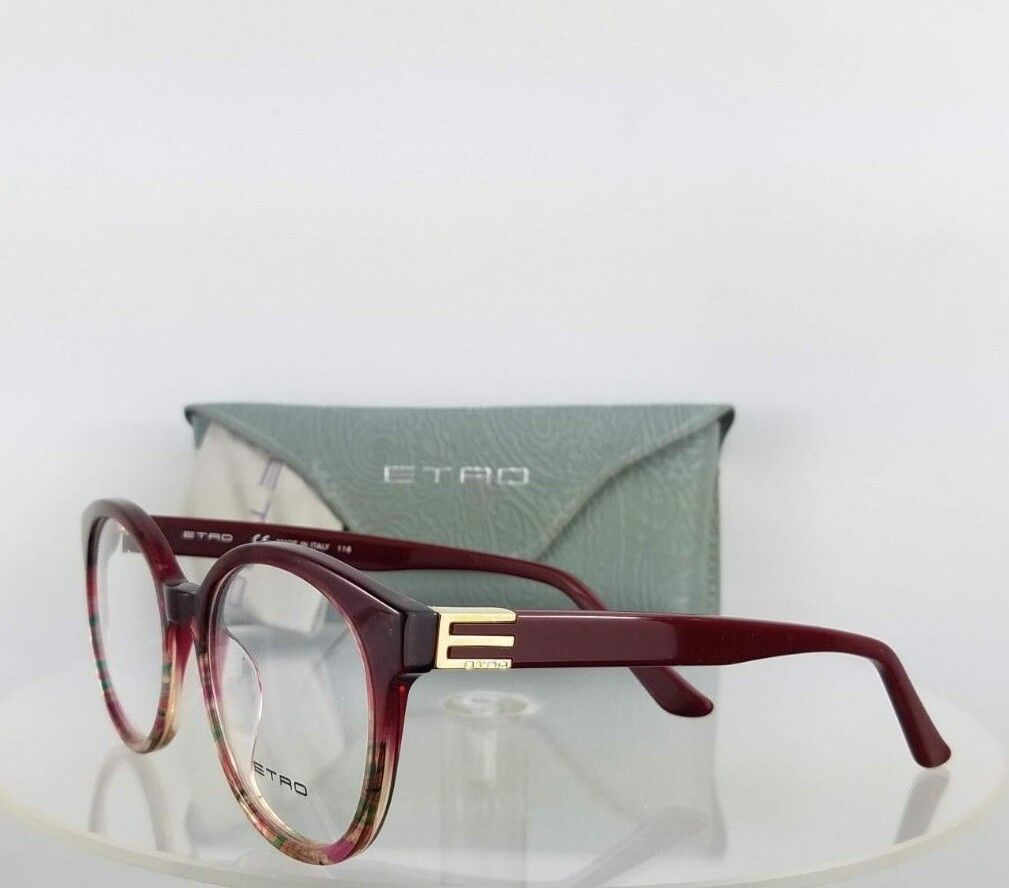 Brand New Authentic ETRO Eyeglasses ET2617 604 Burgundy 52mm Frame