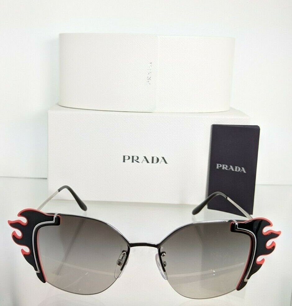 Brand New Authentic Prada Sunglasses SPR 59V 427-5O0 Silver Frame 64mm SPR59V