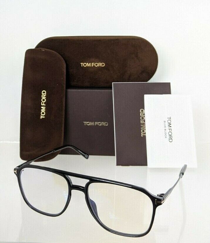 Brand New Authentic Tom Ford Eyeglasses TF 5665 001 Frame FT 5665-B 54mm Frame