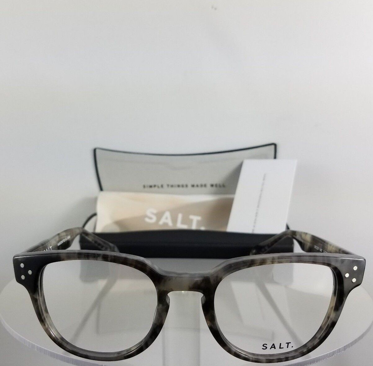 SALT CATE LP Grey Charcoal Eyeglasses
