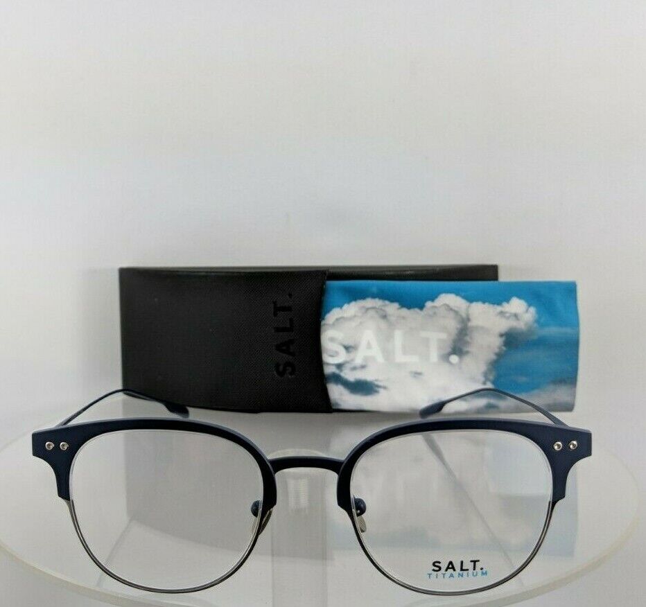 Brand New Authentic Salt Eyeglasses Hooper Ab/Temp Titanium Hand Made Frame 48Mm