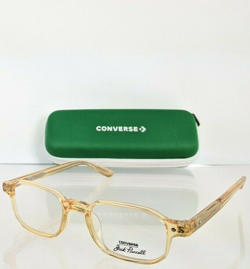 Brand New Authentic Converse Eyeglasses P001 UF Yellow Crystal 49mm Frame