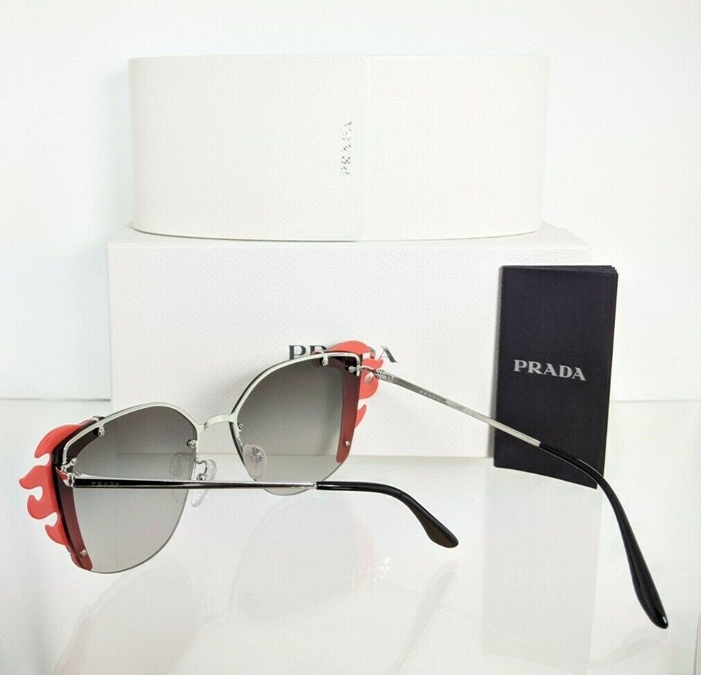 Brand New Authentic Prada Sunglasses SPR 59V 427-5O0 Silver Frame 64mm SPR59V