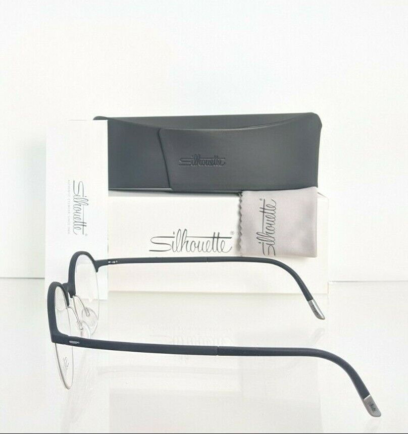 Brand New Authentic Silhouette Eyeglasses SPX 2910 75 9000 Titanium Frame 47mm