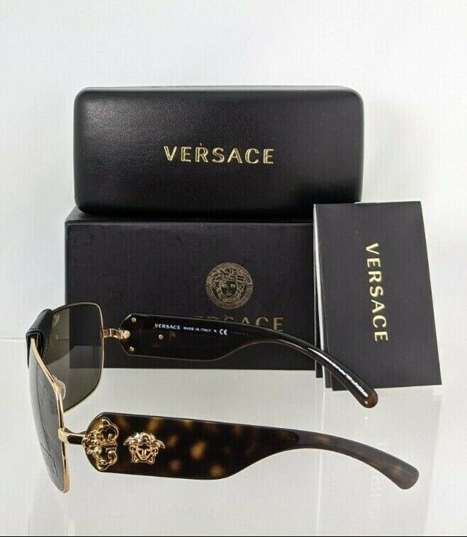 Brand New Authentic Versace Sunglasses Mod. 2207 1002/3 VE2207 Frame