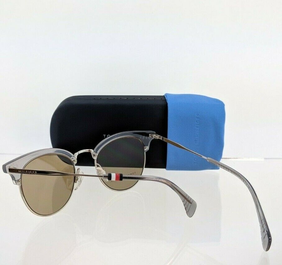 Brand New Authentic Tommy Hilfiger Sunglasses TH 1539/S KB770 Silver 1539 49mm