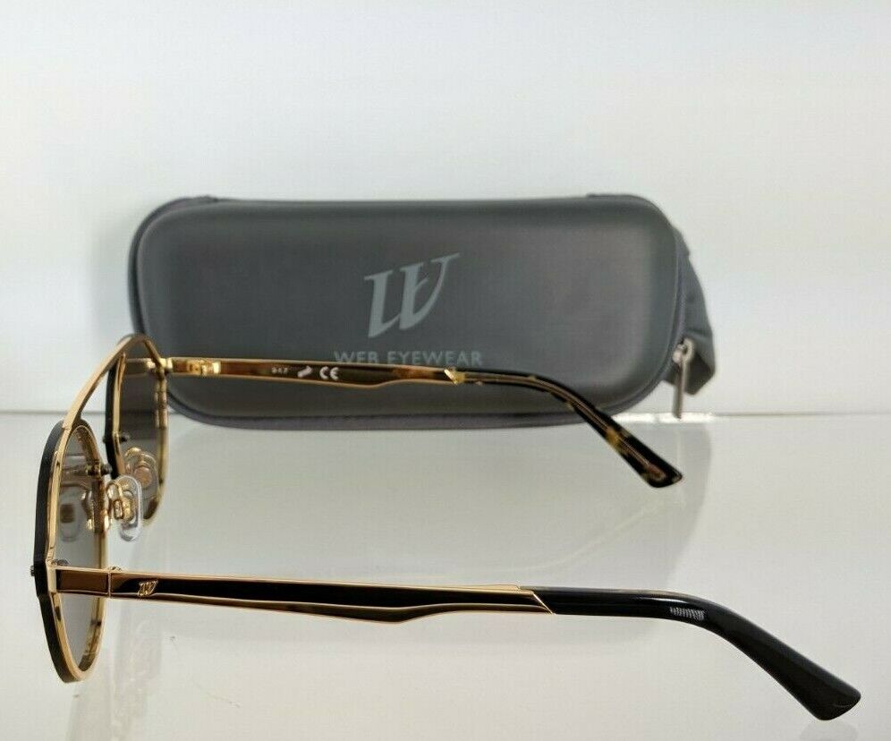 Brand New Authentic Web Sunglasses WE 0181 Col. 30G Gold 58mm Designer Frame