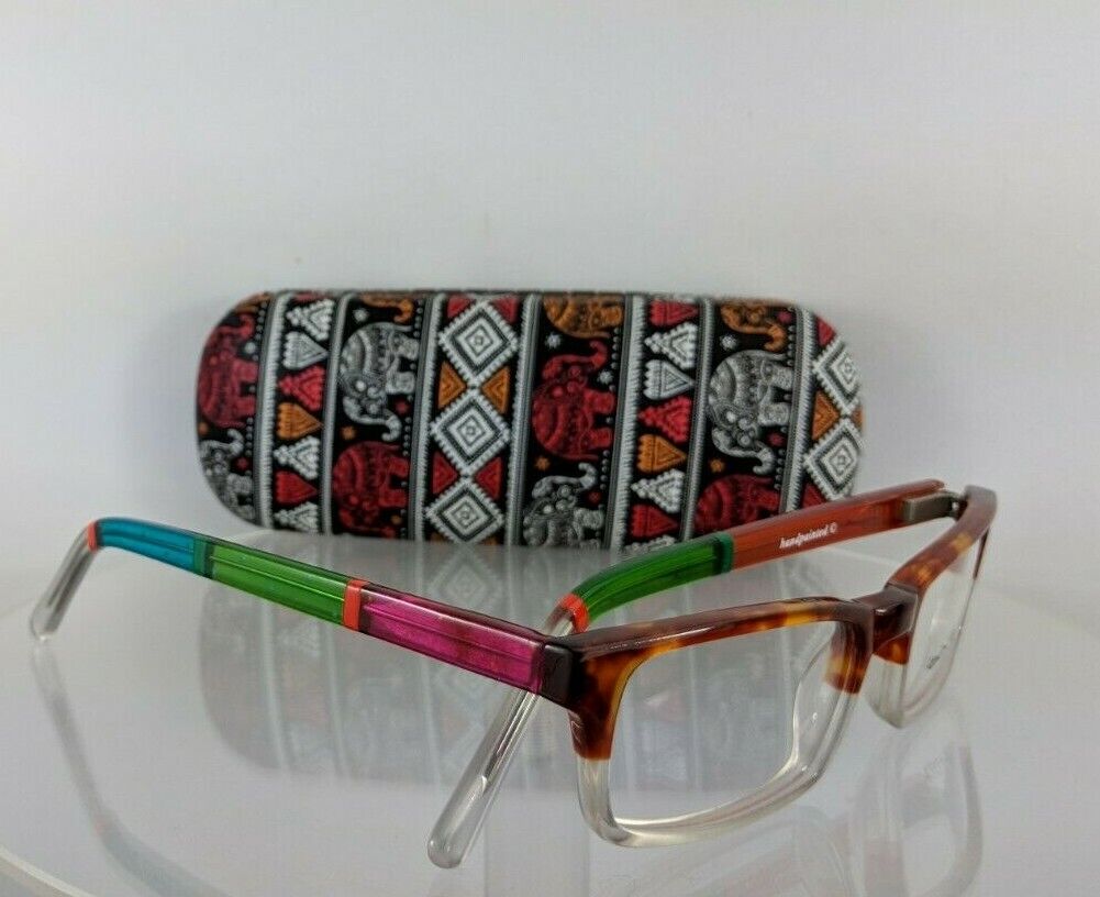 Brand New Authentic Ronit Furst Rf 4621 Lhc Hand Painted Eyeglasses 49Mm Frame