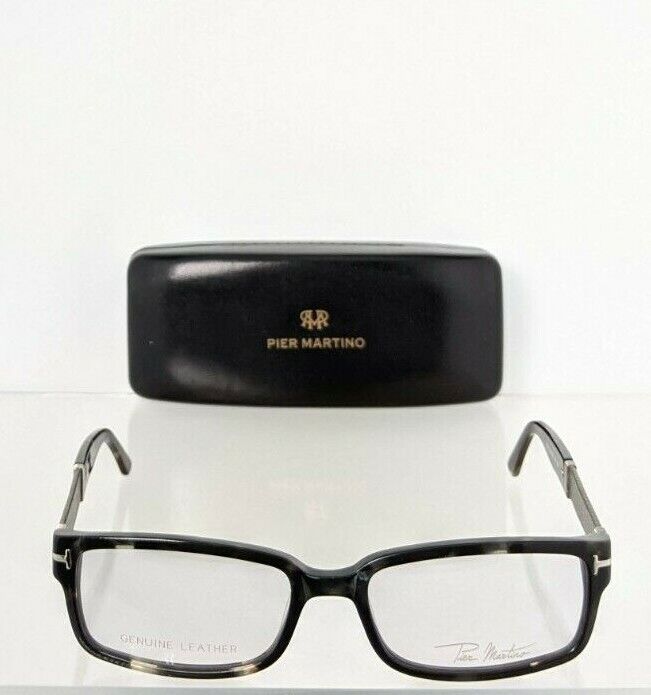 Brand New Authentic Pier Martino Sunglasses 5572 203 Grey & Black 55mm Frame