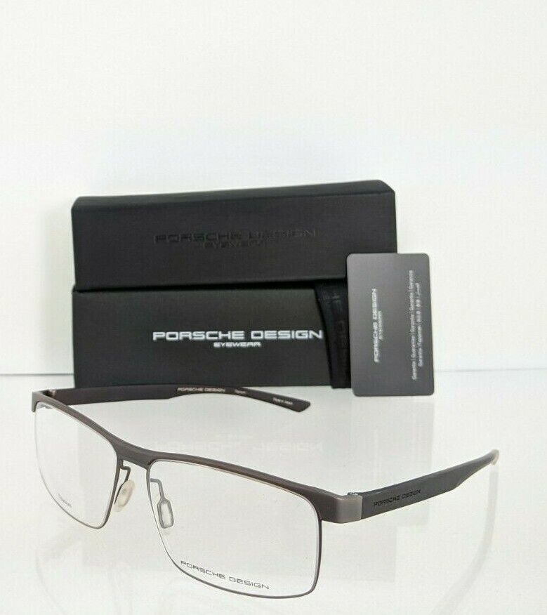 Brand New Authentic Porsche Design Eyeglasses P' 8297 E 58mm Titanium Frame