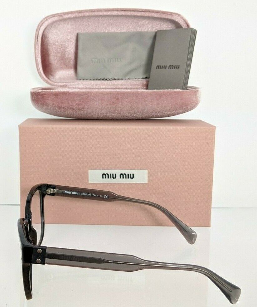 Brand New Authentic Miu Miu Eyeglasses VMU 04Q 1AB - 1O1 Black 4Q Frame