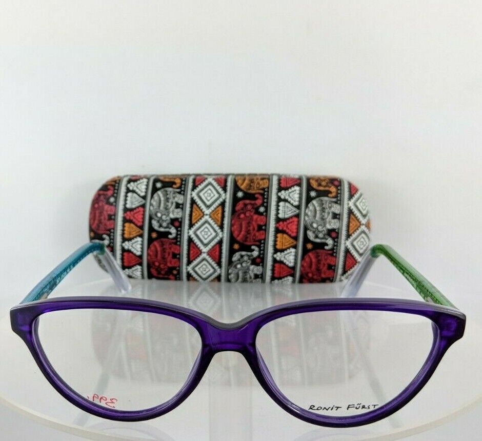 Brand New Authentic Ronit Furst Rf 3471 T19M Hand Painted Eyeglasses 56Mm Frame