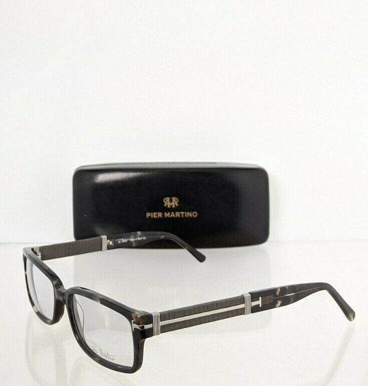 Brand New Authentic Pier Martino Sunglasses 5572 203 Grey & Black 55mm Frame