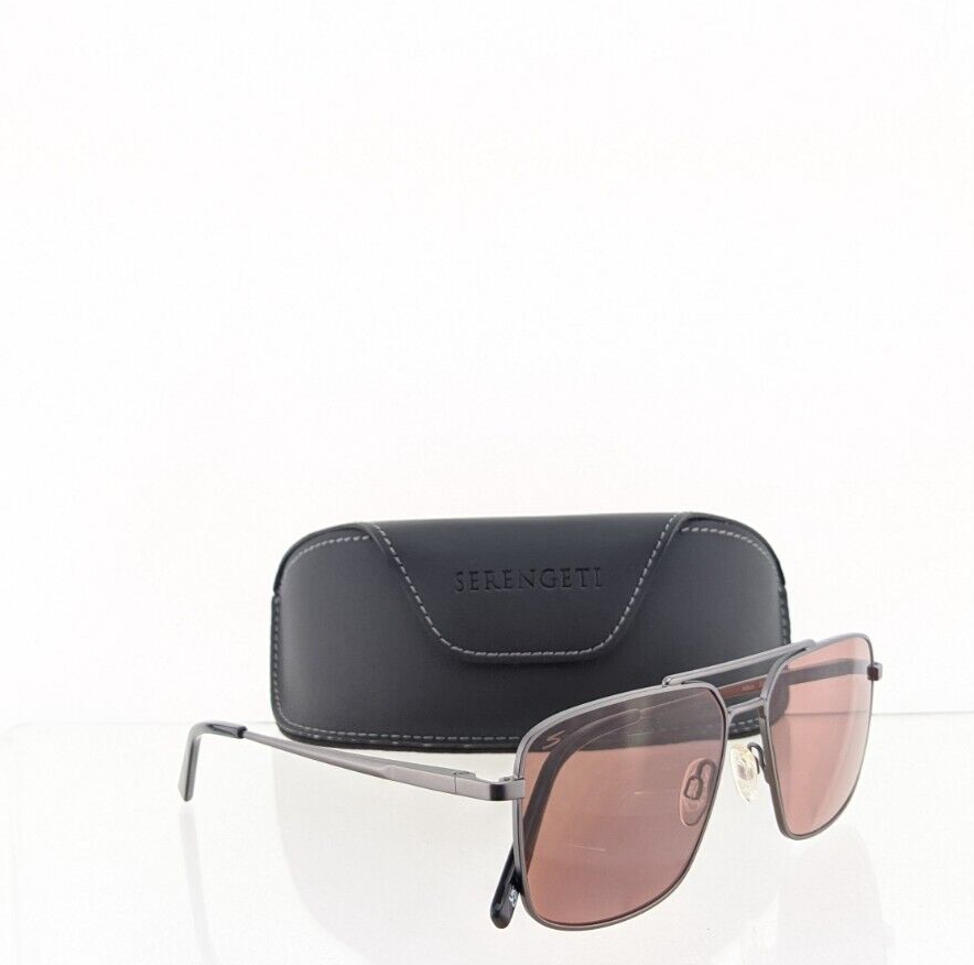 Brand New Authentic Serengeti Sunglasses Aitkin Ss554004 56Mm Frame