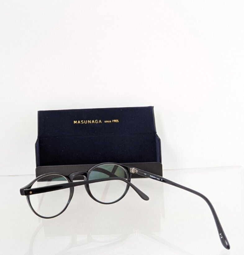 Brand New Authentic Masunaga Eyeglasses Gms  24 #19 Shiny Black 24U 48Mm Frame