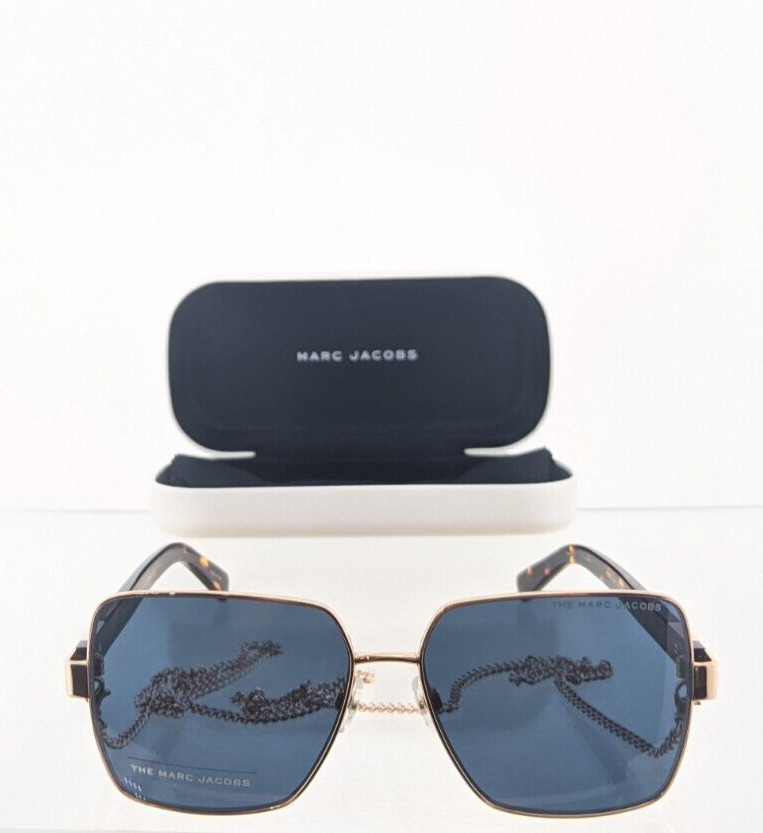 Brand New Authentic Marc Jacobs 495/S Ddbku Brown Gold Frame 575 58Mm