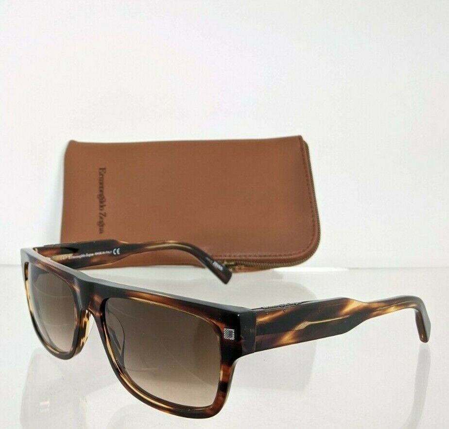 Brand New Authentic Ermenegildo Zegna EZ 0088 47F Sunglasses 56mm Frame