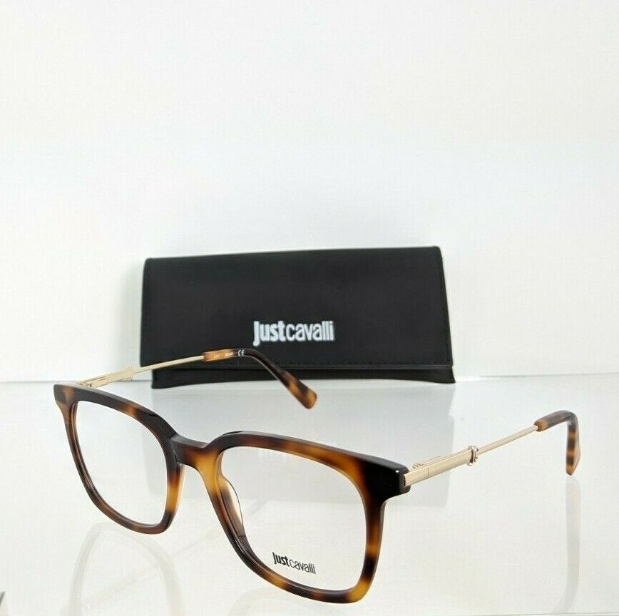 Brand New Authentic Just Cavalli Eyeglasses JC 0889 052 Tortoise Frame JC889